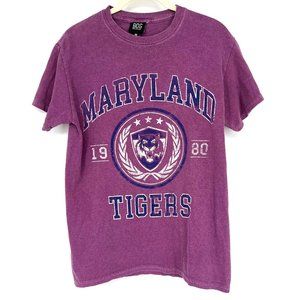 BDG Urban Outfitters Size XS Maryland Tigers Varsity T-Shirt Tee Short Sleeve